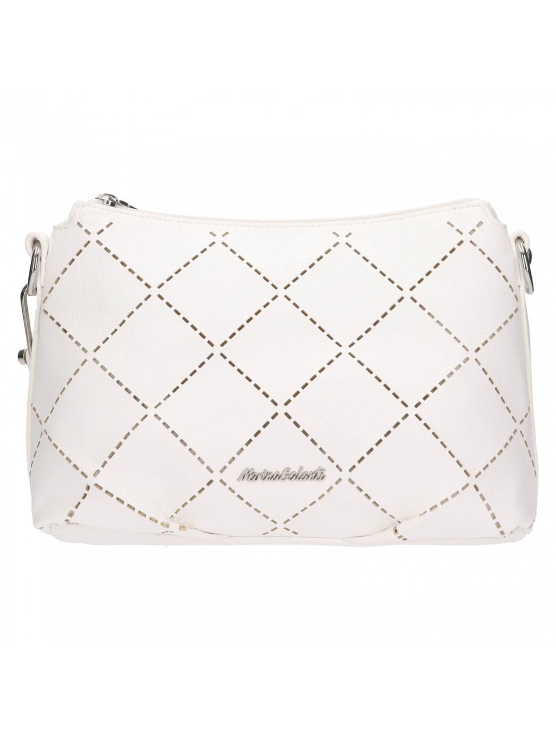 Dámská crossbody kabelka Marina Galanti Palesta – bílá